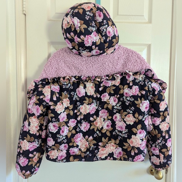 FINAL PRICE For Love and Lemons Puffer Jacket With Ruffle Trim - Picture 4 of 7